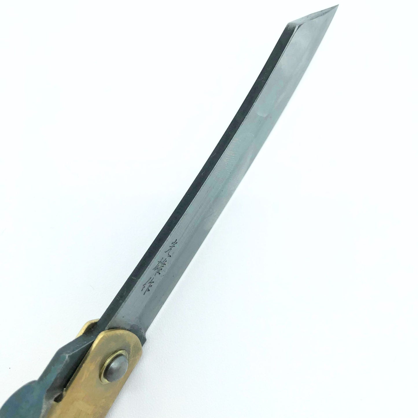 Higonokami Folding Knife, Blue Paper Steel 120mm